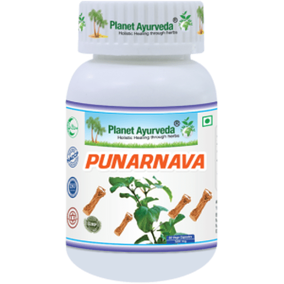 Planet Ayurveda Punarnava Capsules Herbal 2 Count