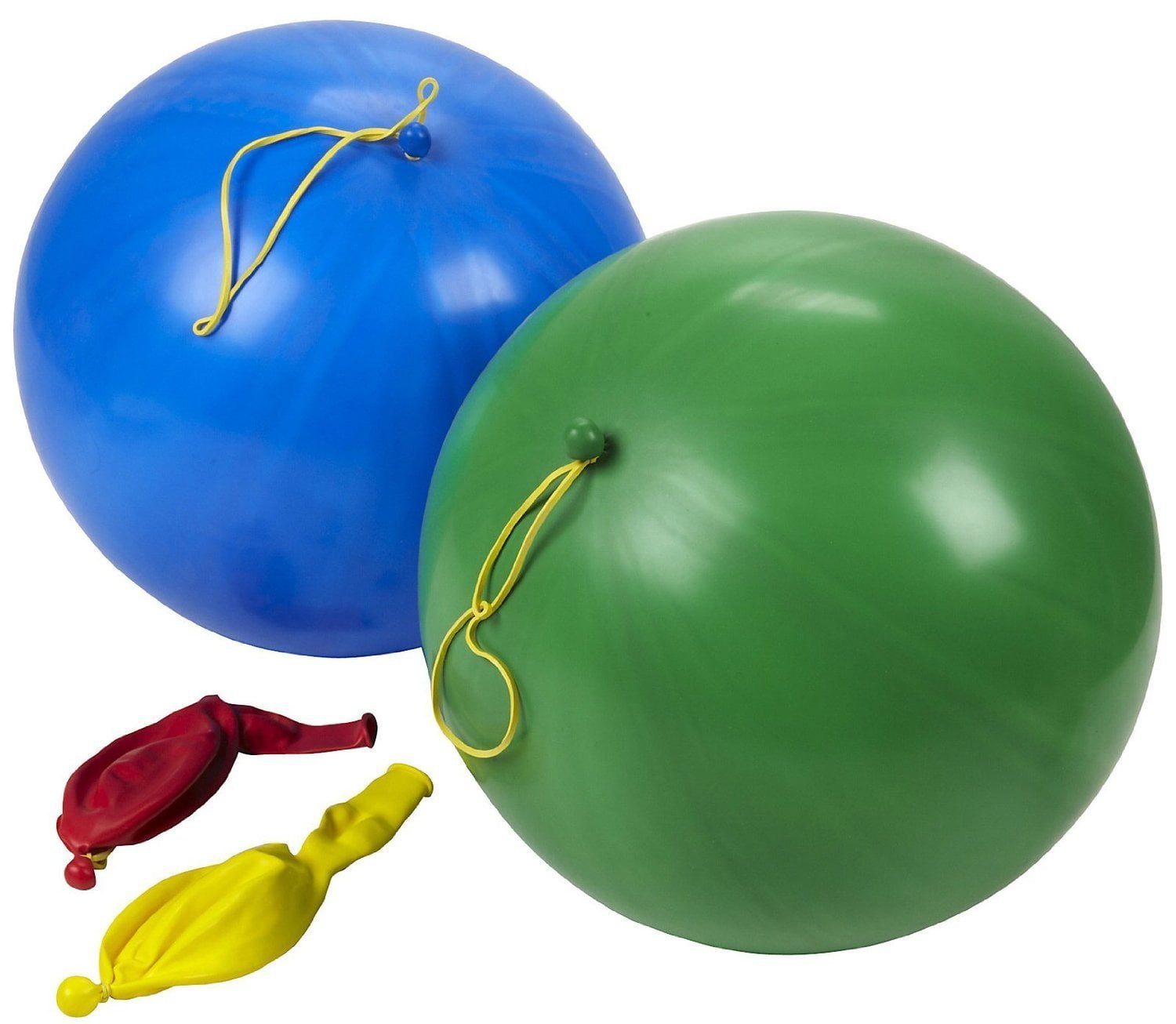 Punch Balloons Balls 4 per unit Assorted Colors