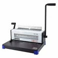 thumbnail image 1 of Punch Binding Machine SD-220B Manual Binding Machine 21 Hole Rubber Ring 10 Hole Clip Strip Office Documents ,Easy to Use, 1 of 5