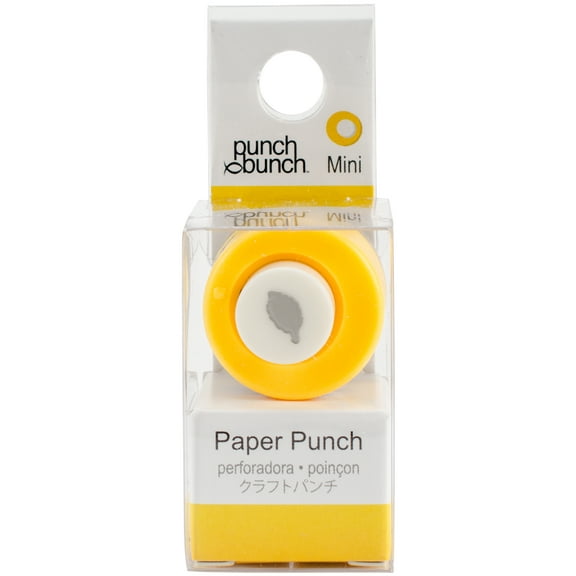 Punch Bunch Mini Punch Approx. .25"-Birch Leaf