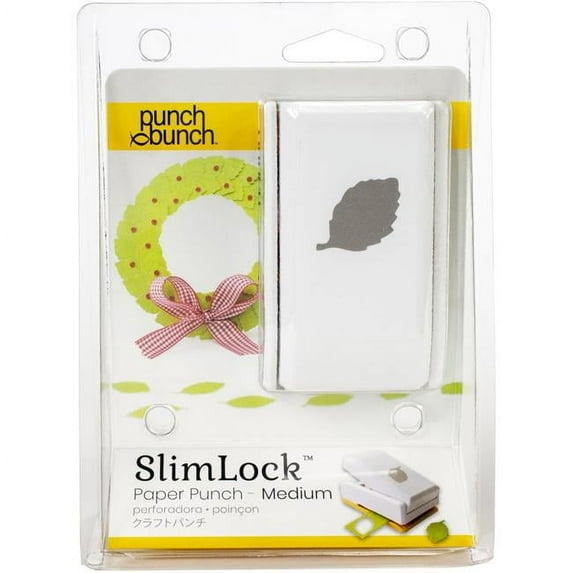 Punch Bunch SL2-BIRCH 1.12 x 0.62 in. SlimLock Medium Punch, Birch