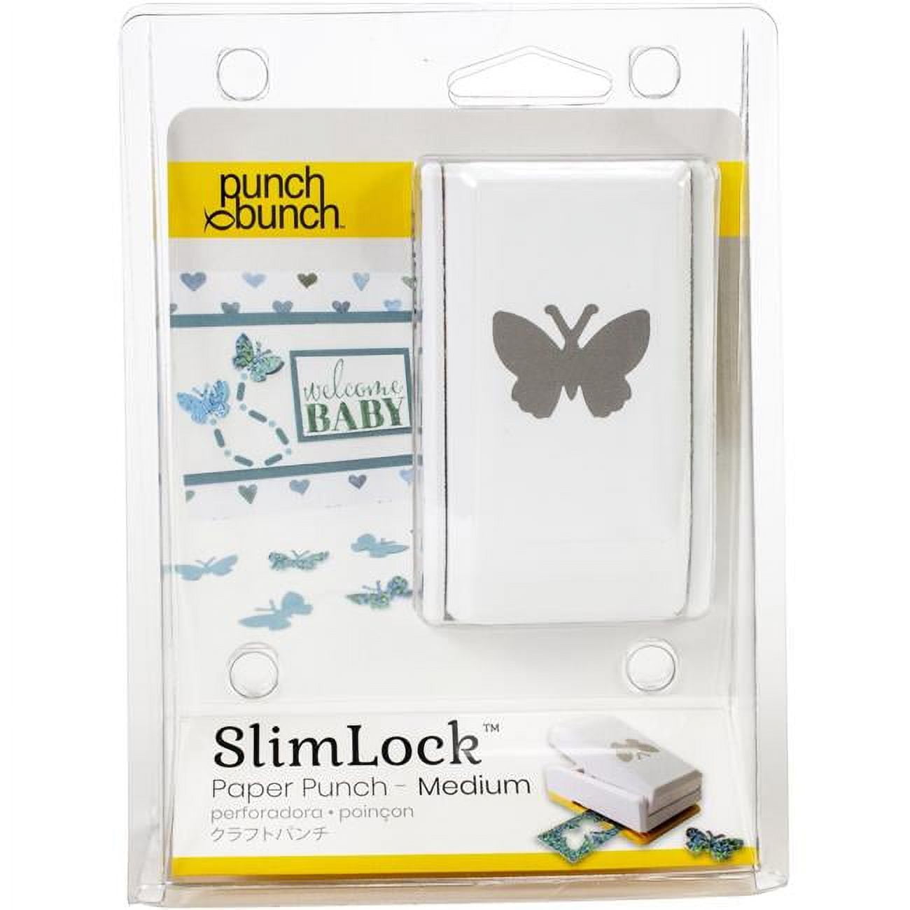 Punch Bunch SlimLock Medium Punch-Butterfly 1