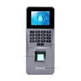 Punch Card Machine Fingerprint Attendance Access Control System Allin
