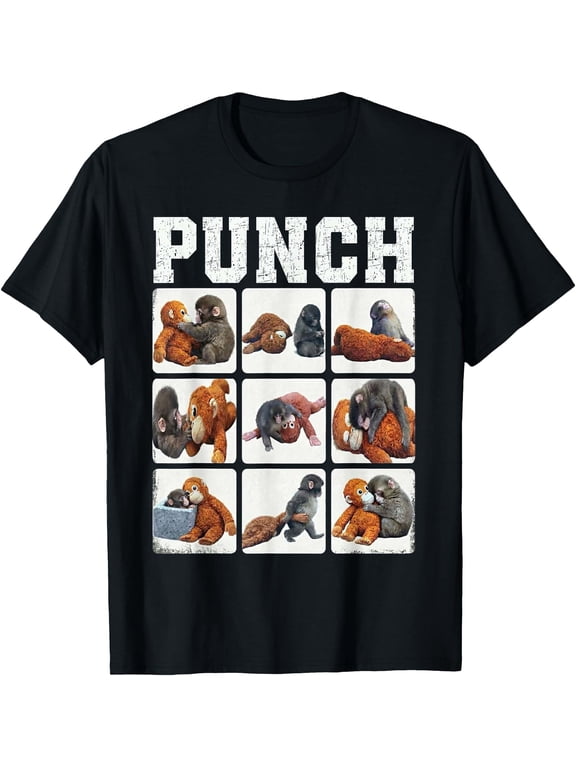 Punch Cute Monkey T-Shirt