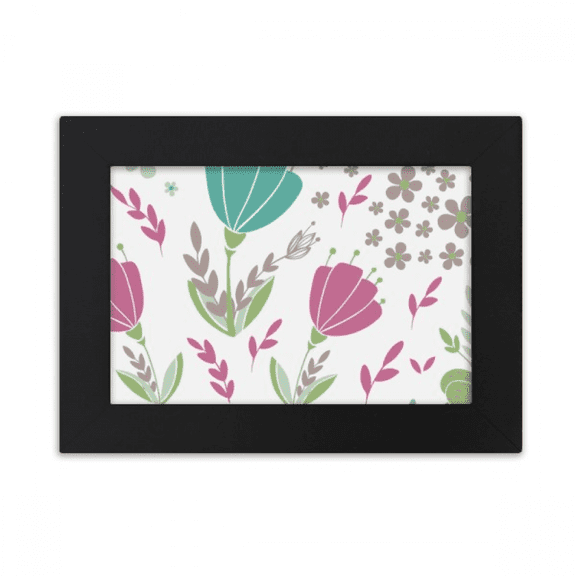 Punch Flower Paint Desktop Photo Frame Ornaments Picture Art Painting