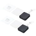 thumbnail image 1 of Punch Free Automatic Sensor Door Closer 39.4" Retractable Cable Lock for Home, Office Doors 500g 2Set Black, 1 of 6