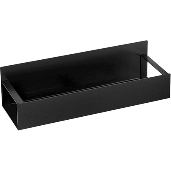 Punch-Free Magnetic Storage Rack, Organize, Magnetic Spice Storage Rack for Refrigerator, Cabinet, Drawer (1Pc Black S)