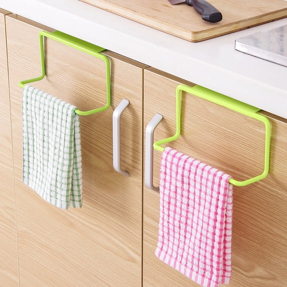 Punch-Free Over the Door Hook Hanger, Plastic Behind Door Vertical Organizer for Dorm Room, Bedroom, Kitchen, Bathroom, Multi-Color (1 Piece)
