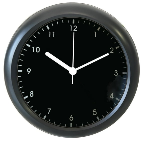 Punch-Free Self-Priming Waterproof Dustproof Wall Sticker Wall Clock Bathroom