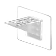 thumbnail image 1 of Punch Free Shelf Support Pegs, Self-Adhesive Plastic Shelf Brackets, Large Size Double Row Wall Bracket Pegs with Strong Adhesive, Heavy-Duty No Drill Shelf Bracket Holders Pin, 1 Pc, 1 of 6