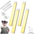 thumbnail image 1 of Punch-Free Smart Sensor Magnetic Rechargeable LED Lights, Under Cabinet Lighting, Motion Sensor Light Indoor, Wireless Under Cabinet Lighting for Kitchen, Stairs, Wardrobe, 1 of 7
