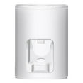 thumbnail image 1 of Wall-Mounted Toothpaste Dispenser with Squeezer and Storage Rack, Punch-Free Toothpaste Holder for Bathroom, White Organizer, 1 of 9