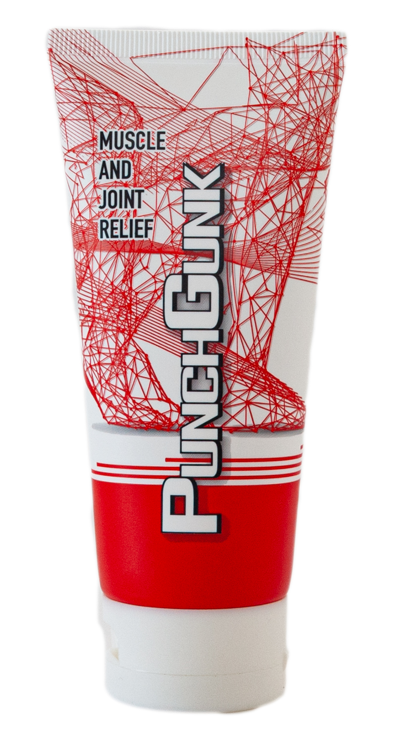 Punch Gunk Muscle & Joint Relief Lotion with Arnica and Aloe for Sore