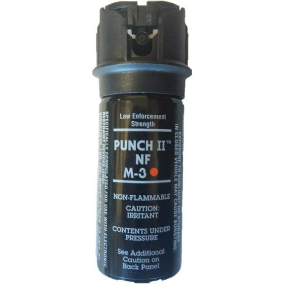 Punch II Pepper Spray (NF), Flip Top Stream - 2 oz. (by Aerko International)
