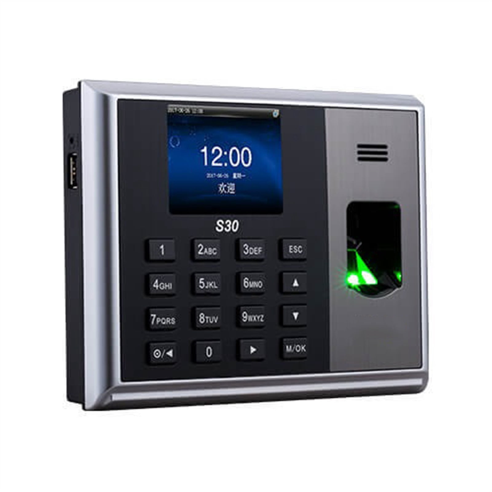 Punch In Clock For Employees Biometric Time Attendance Machine S30 ...