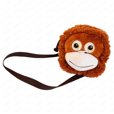 Punch Monkey Bag - Stuffed Animals Bag Punch Macaque Monkey Bag Toy Animal Lover Gift