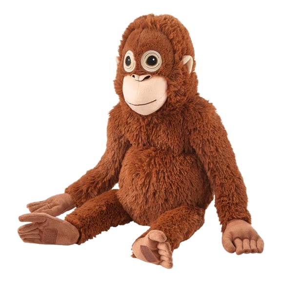 Punch The Monkey Hanging Orangutan Plush - 28 Inch Soft Orangutan Stuffed Animal, Hanging Punching Monkey Toy with Long Arms, Funny Stress Relief Gift for Primate Lovers