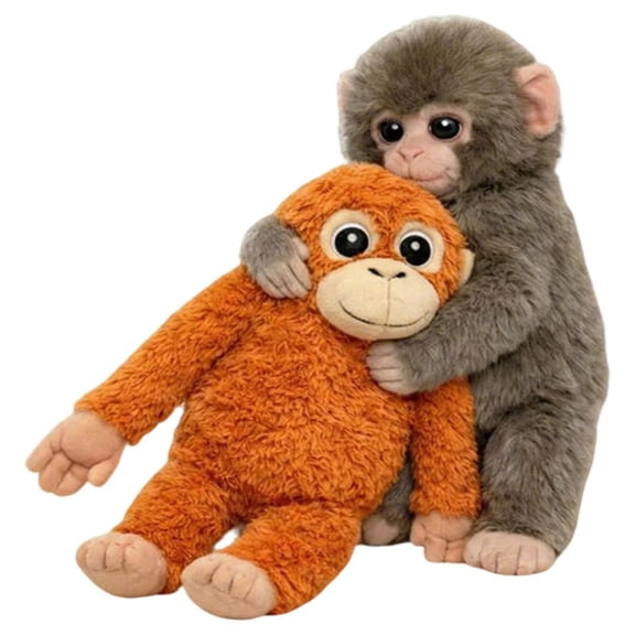 Punch Monkey Plush 9.8 Inch - Cute Monkey Stuffed Animal & Monkey Toy - Stuffed Monkey Plush Gift for Birthday Easter Christmas