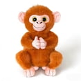 thumbnail image 1 of Punch Monkey Plush, 9 Inch Orange Monkey, Monkey Toy, Monkey Stuffed Animal, Cute Plush, Stuffed Monkey Plush, Super Soft Pillow Hugging Cushion, 1 of 7