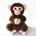 thumbnail image 1 of Punch Monkey Plush, 9 Inch Praying Monkey, Monkey Stuffed Animal, Monkey Toy, Stuffed Monkey Plush, Cute Plush, Gifts for Birthday Bedtime Easter, 1 of 8