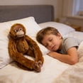 thumbnail image 1 of Punch Monkey Plush, Large Orangutan Soft Toy, Orangutan Plushies Plushies Material, Washable and Safe for Kids, Realistic Soft Cuddly Monkey Toy, 1 of 9