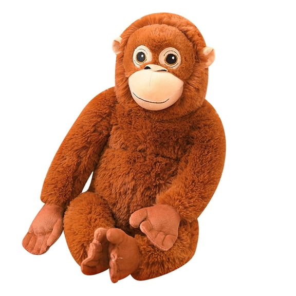Punch Monkey Plush Orangutan Stuffed Animal Plush Toys Premium Gorilla Plush Toy Long Arm Monkey Stuffed Animal Monkey for Gift and Decor