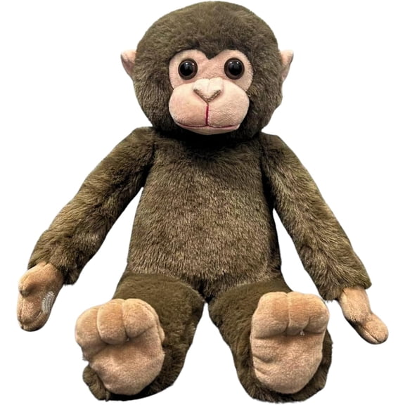Punch Monkey Plush Toy Stuffed Animal, Soft Orangutan Monkey Plush Doll Huggable Throw Pillow for Kids Adults, Cute Monkey Plush Gift for Graduation Gift