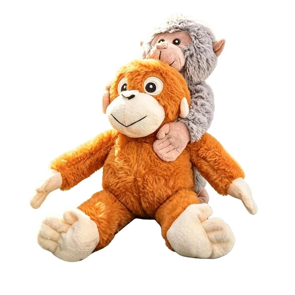 Punch Monkey,Punch The Monkey,Punch Monkey Stuffed Animal,10IN Soft Brown Plush Toy,Cuddly Realistic Monkey Plushies,Punch Stuffed Animal,The Monkey Stuffed Animal Punch For Kids(A)