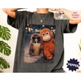 thumbnail image 1 of Punch Monkey Shirt, Baby Monkey Punch Shirt, Punch Iced Coffee Shirt, Plush Coffee Graphic tee, 1 of 6