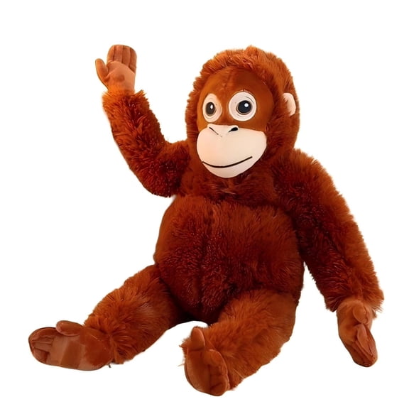Punch Monkey Stuffed Animal, Cute Stuff Animals Orangutan Plush, Monkeys Plushies Weighted Stuffed Animal Plush for Gifts, Birthday, Home Decor 36 inches