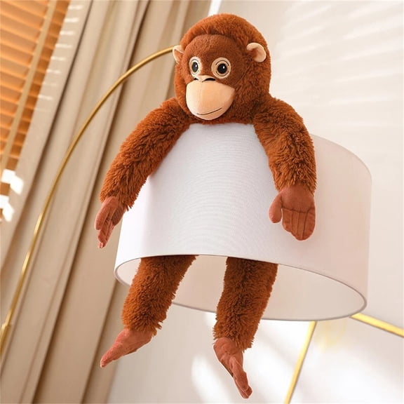Punch Monkey Stuffed Animal, Cute Stuff Animals Orangutan Plush, Monkeys Plushies Weighted Stuffed Animal Plush for Gifts, Birthday, Home Decor