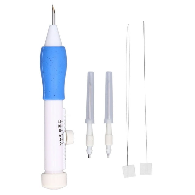 Punch Needle Embroidery Pen Set Three Dimensional Design ABS Plastic