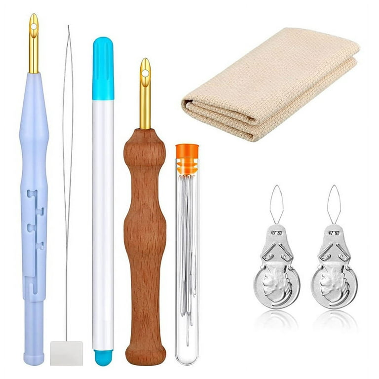 Punch Needles Start Kit/ Beginner Punch Needle Kit With Adjustable Punch  Needle/ Punch Needle Kit With Yarn/all Materials Included 