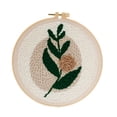 thumbnail image 1 of Punch Needle Embroidery Starter Kits for Kids and Adults Beginners with Punch Needle Tool,Threader, Stamped Fabric Embroidery,Hoop,Vase Flower Art Yarn Rug Punch Needle, 1 of 4