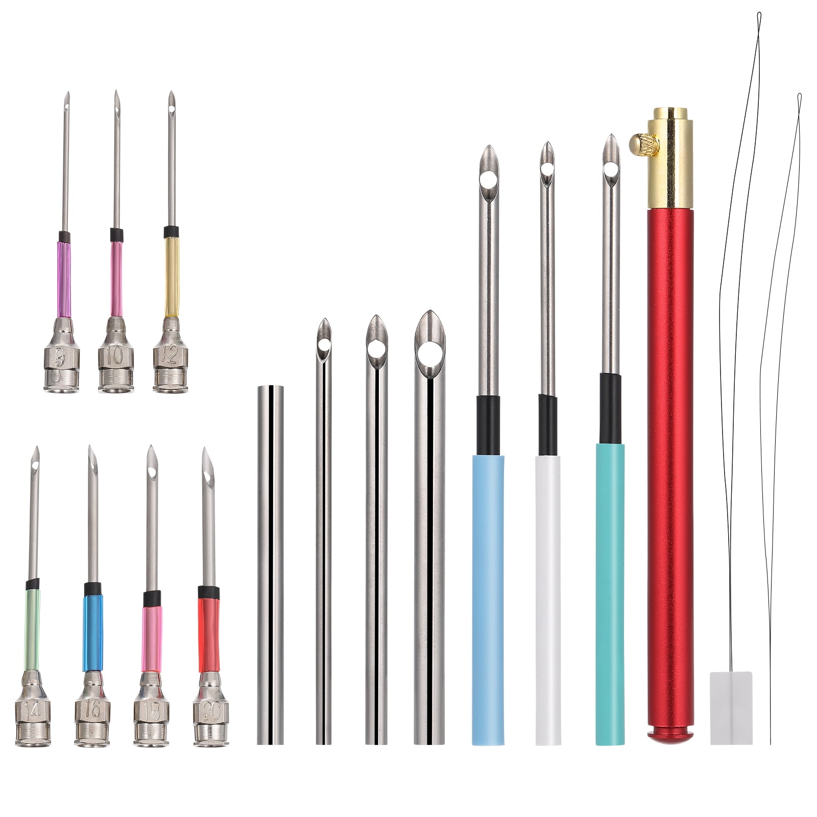 Punch Needle Embroidery Tambour Beading Frame Tine Kit Weaving Tool Pen