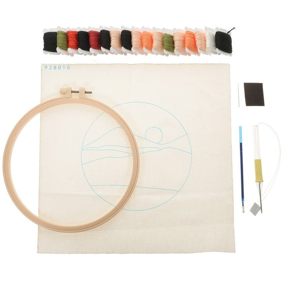 Punch Needle Kit Punch Needle Fabric Sewing Needle Tools for Adults Beginner