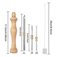 Punch Needle Rug Punch Needle Embroidery Punch Needle Set DIY Craft