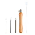 thumbnail image 1 of Punch Needle Tool Kit DIY Embroidery Stitch Tool Needle Threader Punch Needle Embroidery Poking Cross Stitching Tools Knitting, 1 of 11