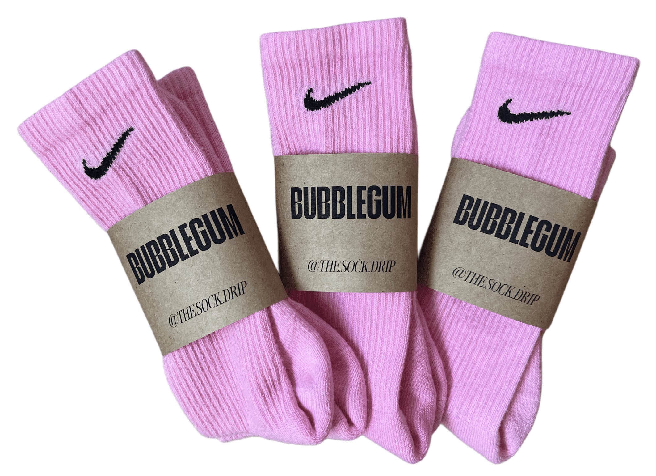 long pink nike socks