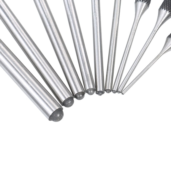 Punch Set,Punches Hand Pin Steel Punches Hand Pieces Roll Pin With Watchmakers Carpenters Roll Pin Punch 9 Pieces Roll Punch Set Steel Set Steel Punches Pin Tool With Yorten Huiop Punch 9