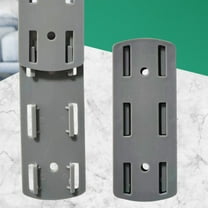 Punch Socket Holder Self Adhesive Desktop Socket Fixer Wall Mount Socket Bracket Power Strip Holder For WiFi Router Socket Fixer For Kitchen Home And