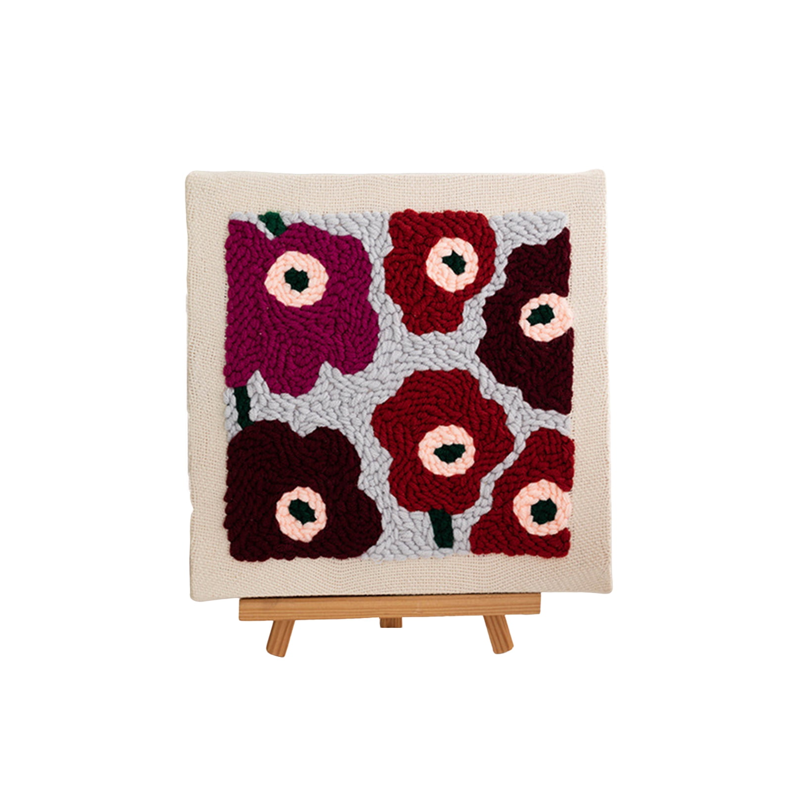 Punch Stitch Kit for Adults Complete Punch Stitch Kit with Floral ...