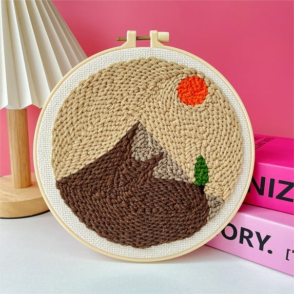 Punch Stitching Kit for Adults, Healing Weave Punch Stitching for Beginners