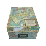 Punch Studio Photo Box World Atlas