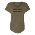 thumbnail image 1 of Punch Today In The Face! Womens Dolman Tee, 1 of 3