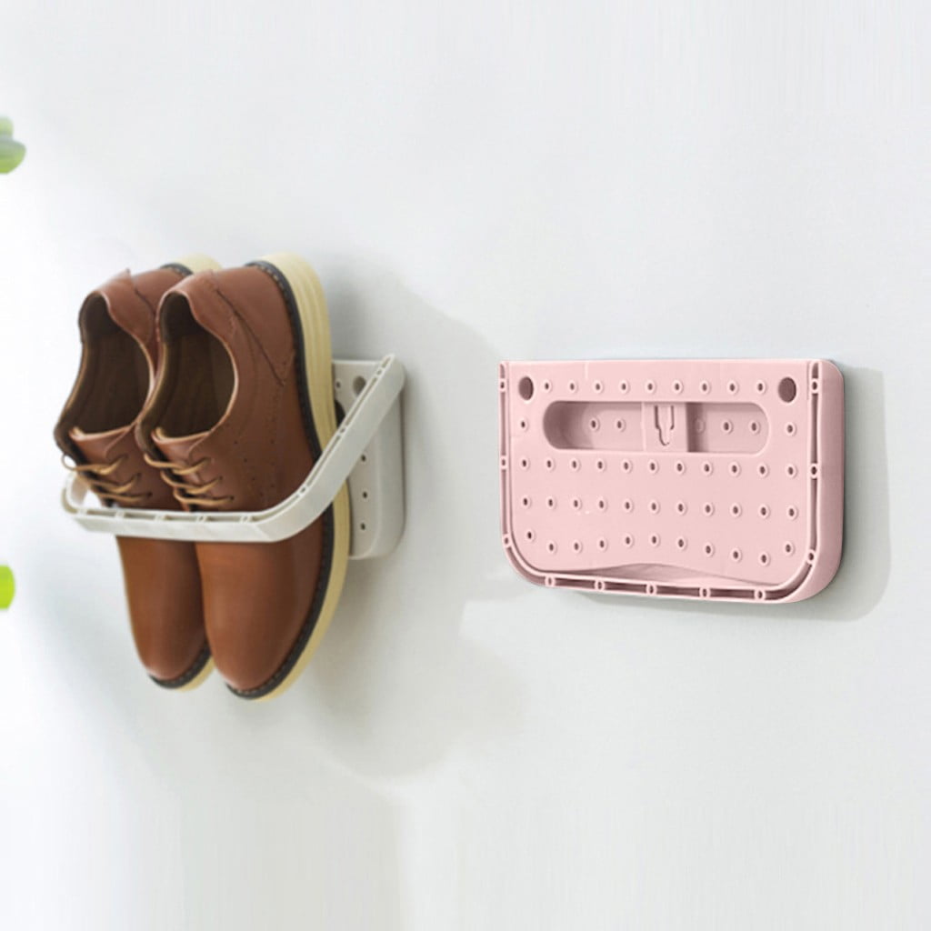 Punch bathroom wallmounted proof storage shoe Bag Storage Organizer