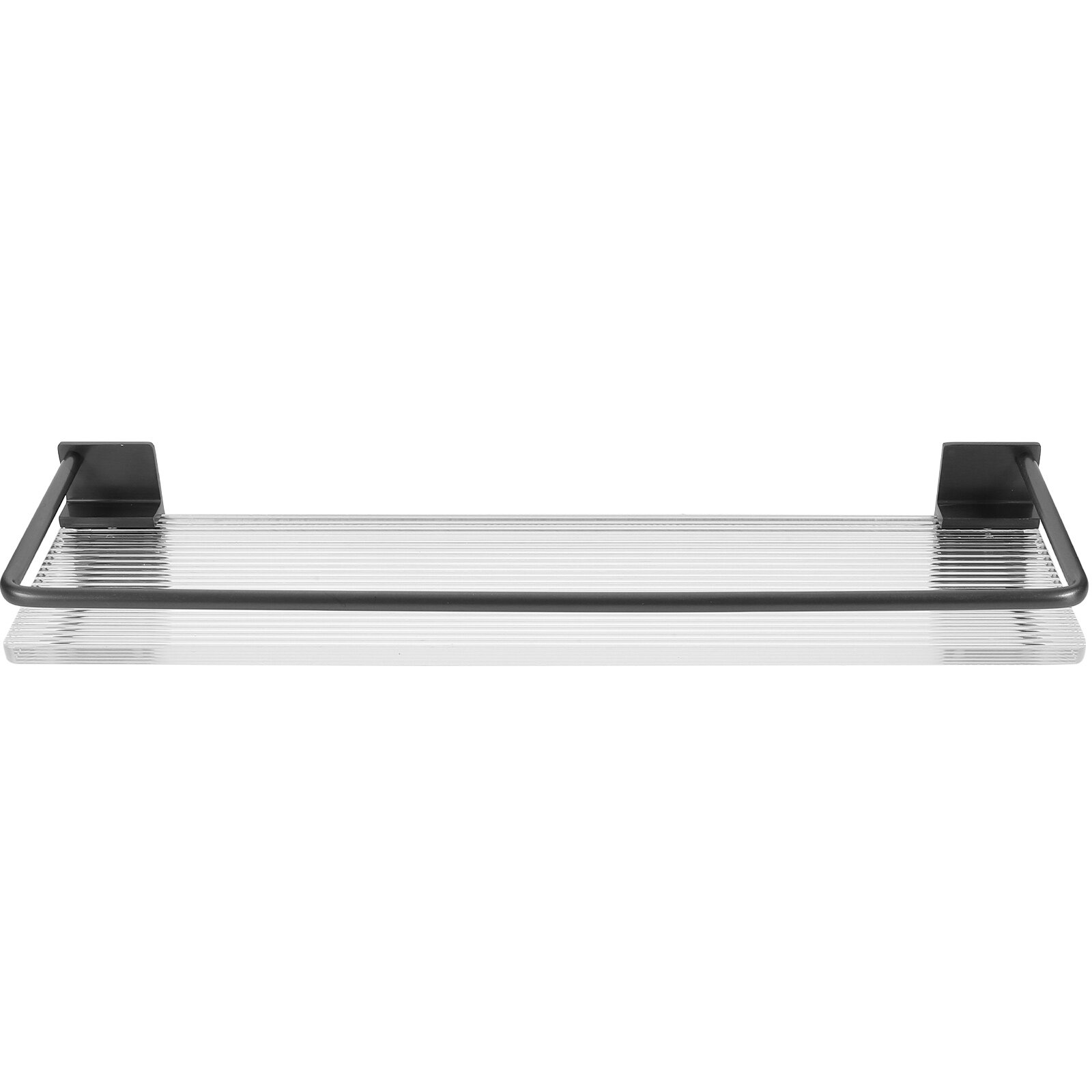 Punchfree Bathroom Wall Shelf With Towel Bar Heavy Duty Wall Rack