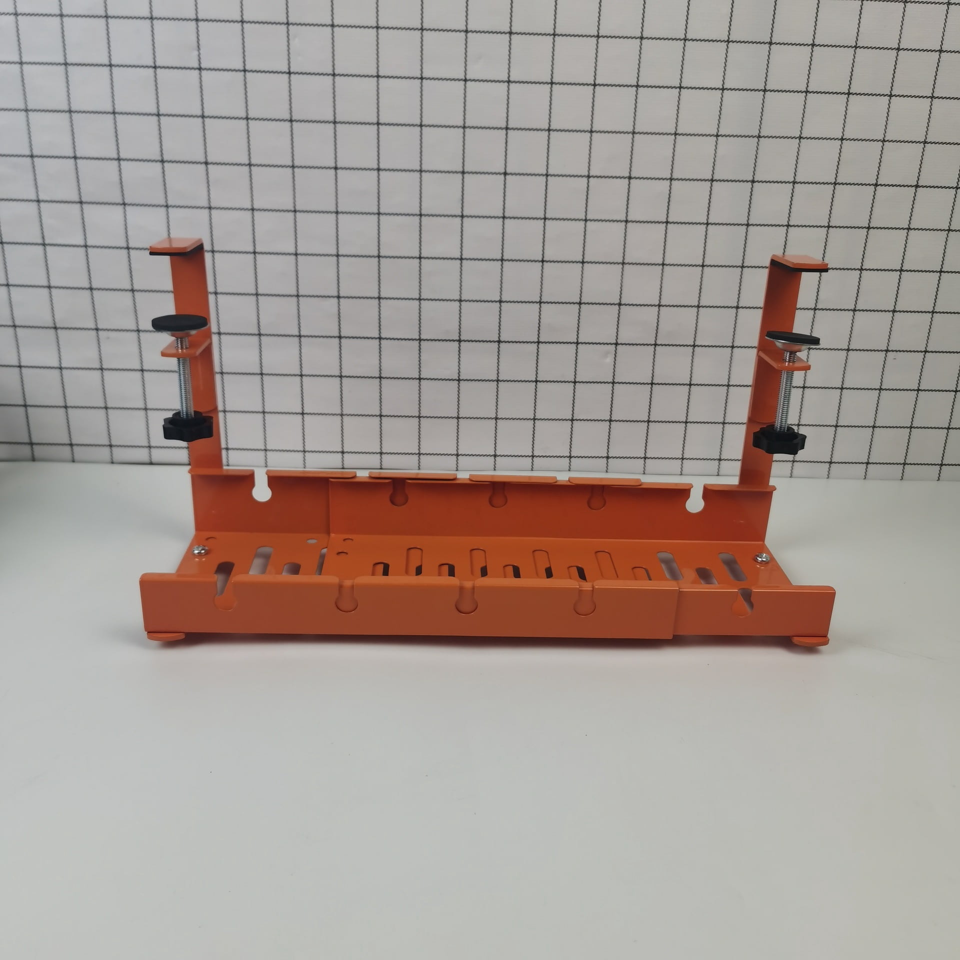 Punch-free Retractable Under-table Wire Rack Office Desk Wire Rack Wire ...