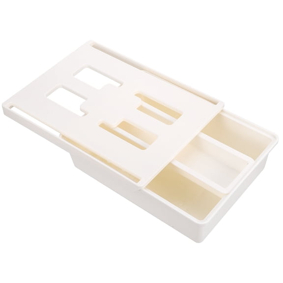Punch-free Under Desk Drawer Plastic Office Table Drawer Desk Organizer