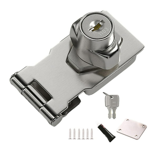 Punch-free drawer locks for freezers, refrigerators and cabinets door locks